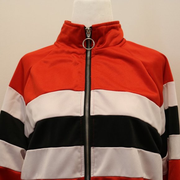Cropped Colour Block Jacket - Picture 7 of 15